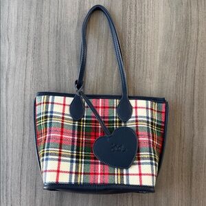 Stoney Clover Lane Plaid Tote